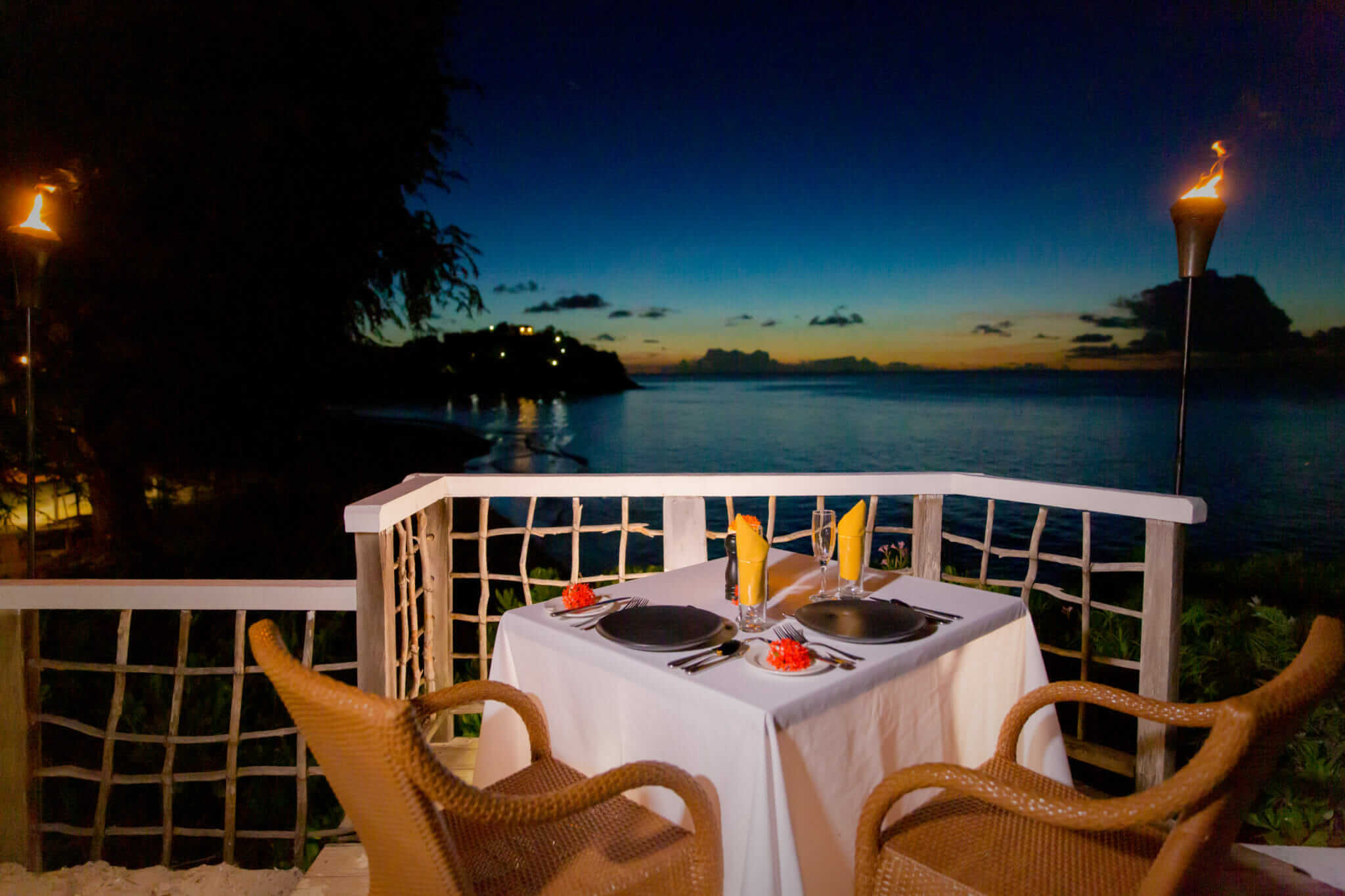 Private Dining Options - Cocobay Resort Antigua Premium Dinner